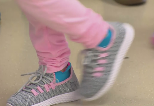 Samaritan's Feet give new shoes to children in McKinney 