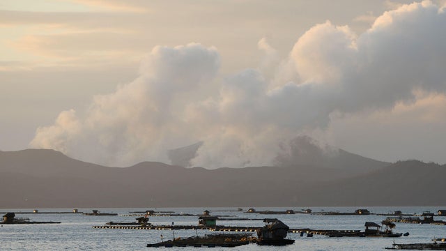 TOPSHOT-PHILIPPINES-VOLCANO 
