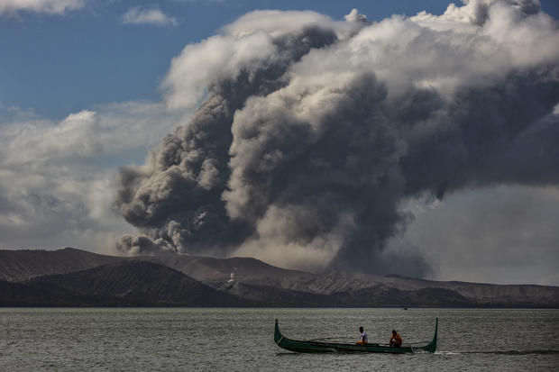 Taal Volcano Erupts In The Philippines 