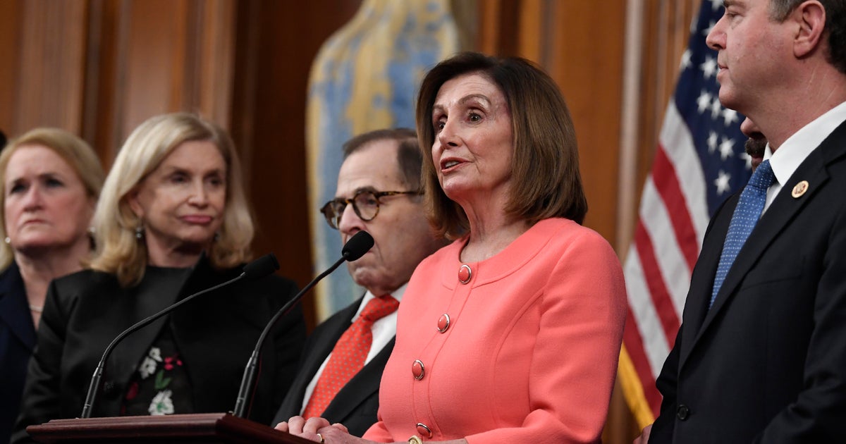 Pelosi says Republicans are "afraid" to allow new evidence at ...