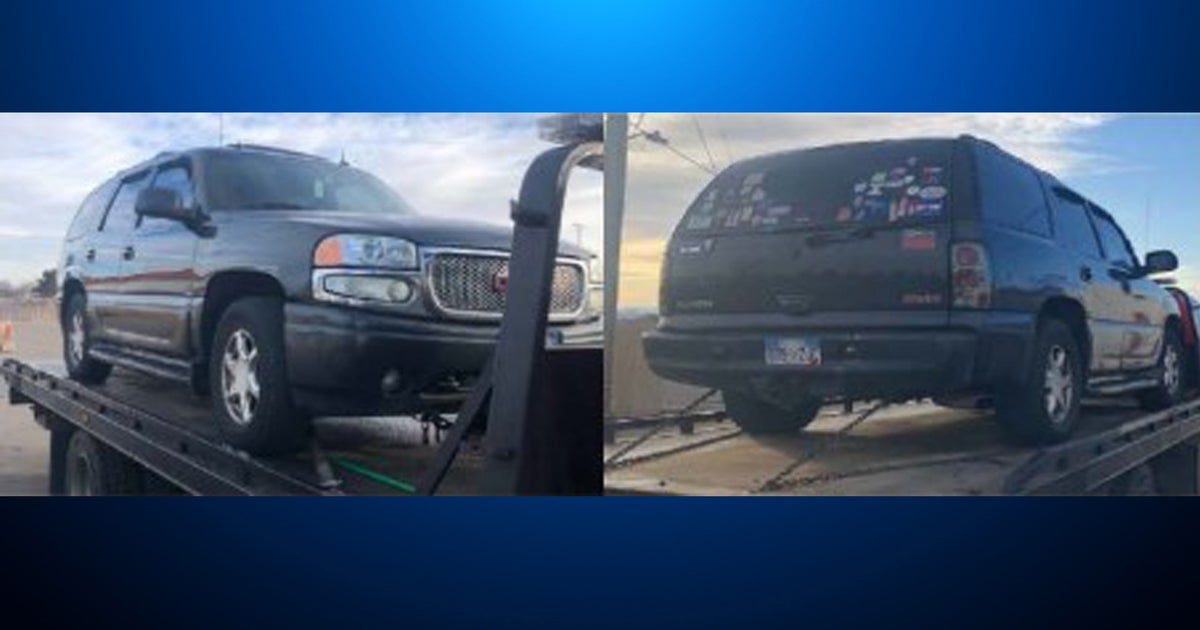 Hit & Run: Denver Police Searching For Black GMC Yukon With Stickers On ...
