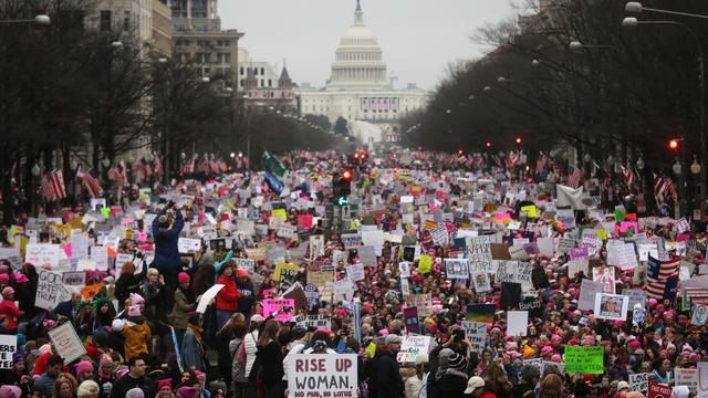 Thousands Attend Women's March On Washington 