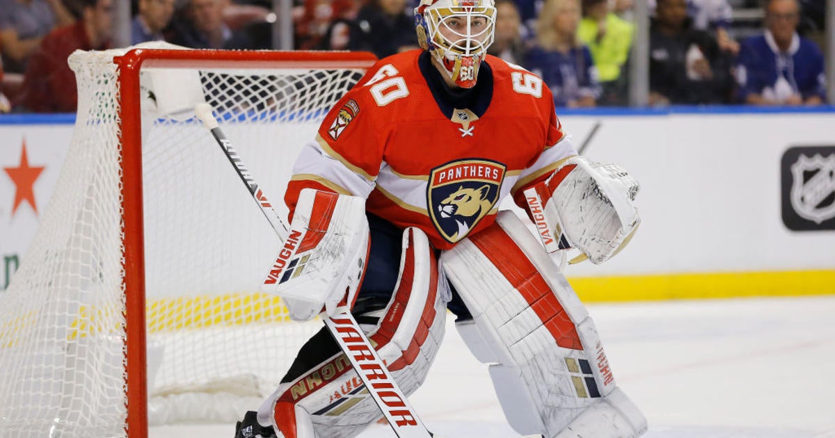 Panthers Down Another Goalie, Injured Driedger To Miss Weeks - CBS Miami