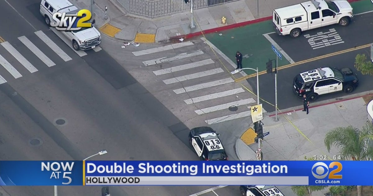 Two Men Shot In Hollywood, Suspects Still At Large CBS Los Angeles