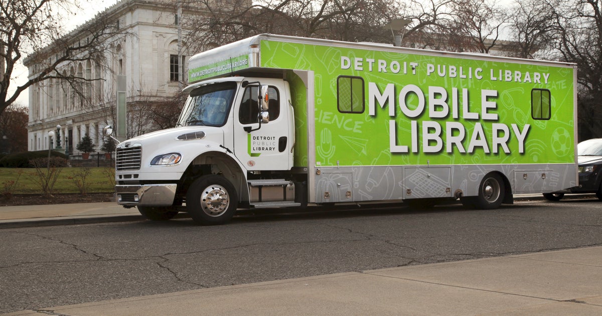 The Detroit Public Library Brings The Library To You - CBS Detroit