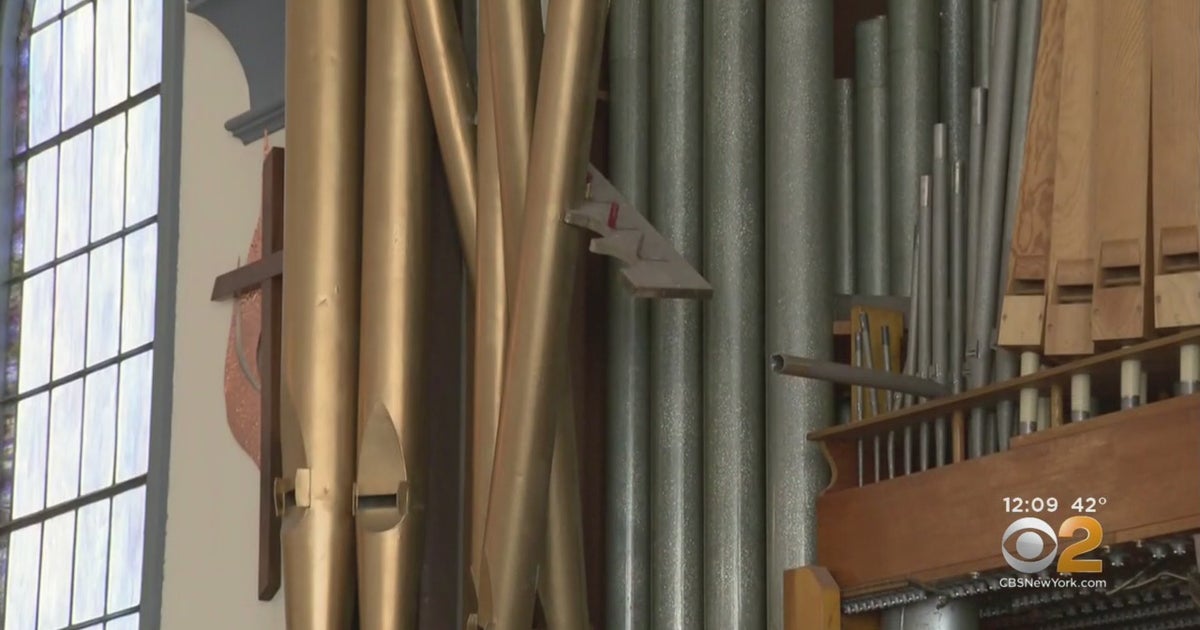 2 Arrested After N.J. Church's Cherished Pipe Organ Is Vandalized - CBS ...