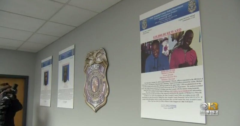 Anne Arundel County Police Offering $10K Reward For Information In 4 ...