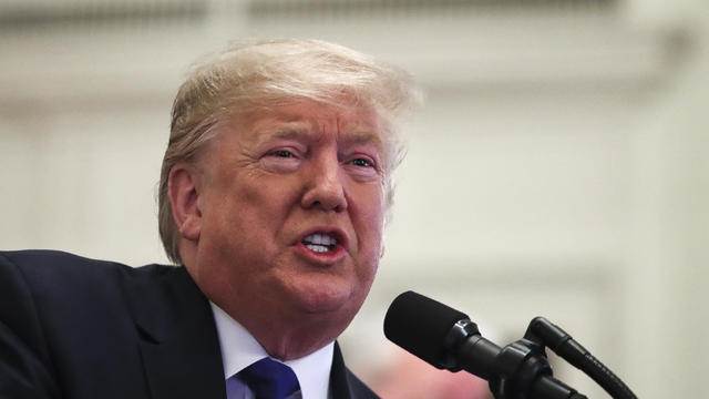 President Trump Welcomes College Football Champions LSU Tigers To The White House 