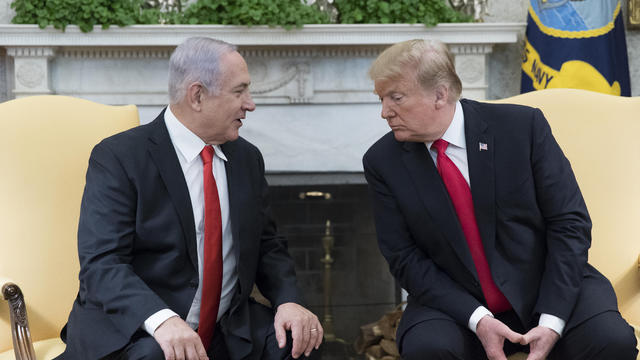 President Donald Trump Welcomes Israeli Prime Minister Benjamin Netanyahu To The White House 