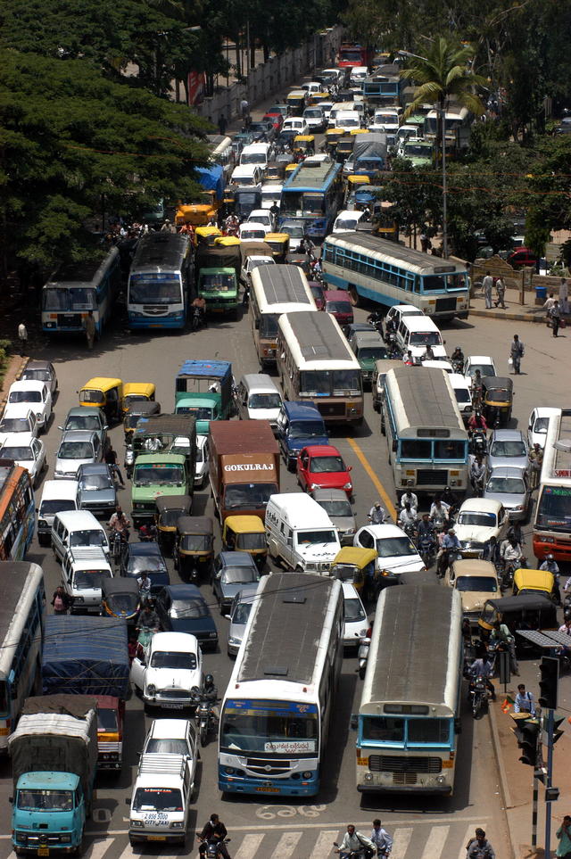 Cities with the worst traffic in the world, ranked