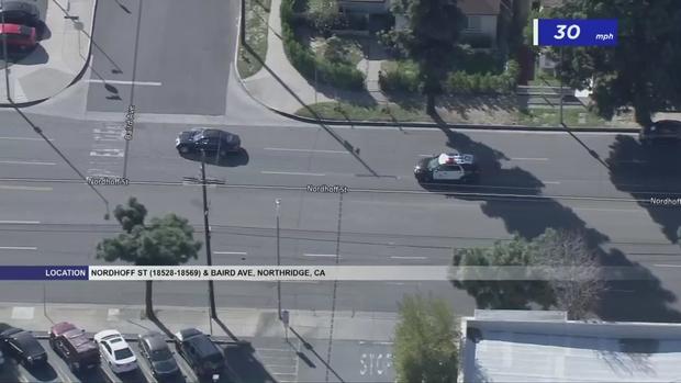 Felony Suspect Leads Police On High-Speed Chase Across San Fernando Valley 