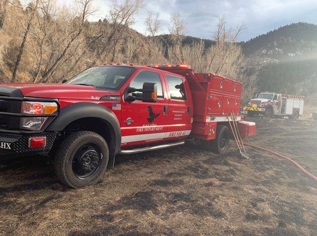 Hwy119 Fire 2 (Gilpin County Sheriff's Office FB) 