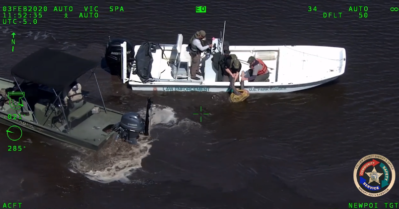 A missing kayaker's phone washed up in the Florida Everglades. Hours