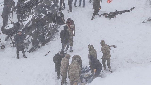 TURKEY-ACCIDENT-AVALANCHE 