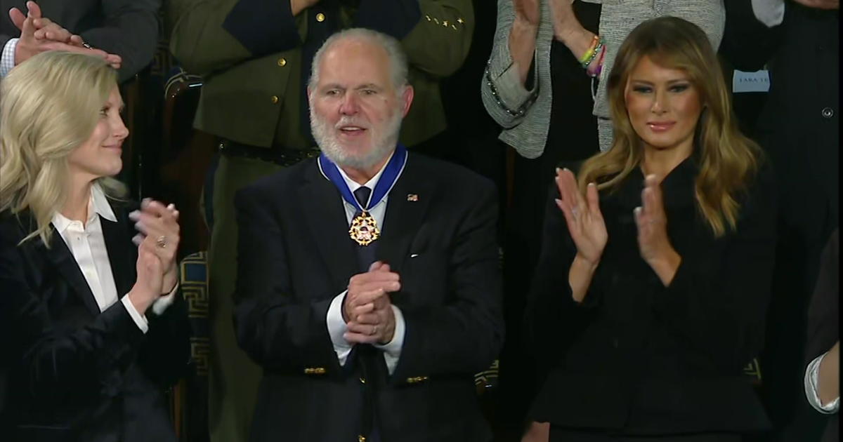 President Trump Awards Rush Limbaugh Presidential Medal Of Freedom ...