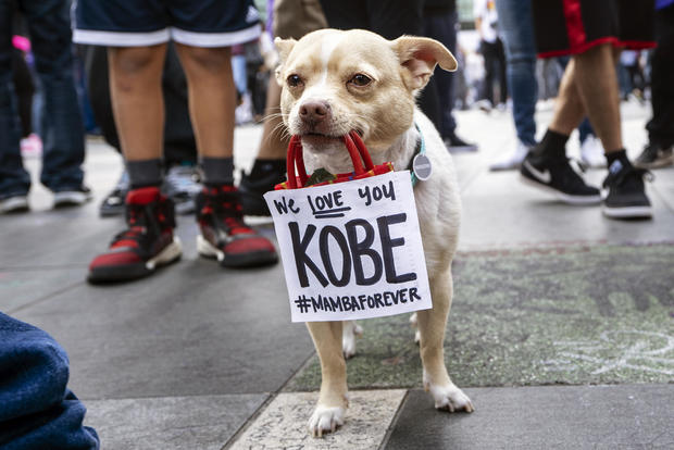 Kobe Bryant Fans Pay Respect in Los Angeles, US 