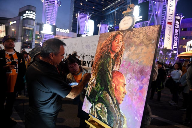 Los Angeles Lakers Honors Kobe Bryant 