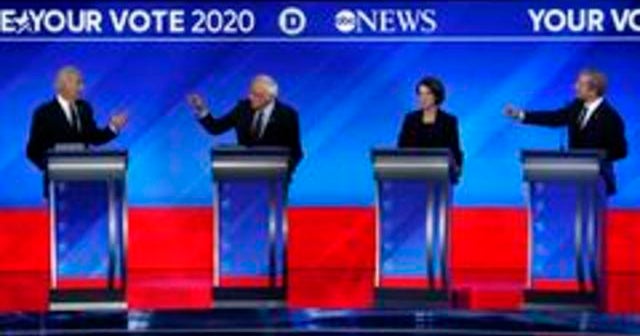 Democrats debate in New Hampshire for last time before primary - CBS News