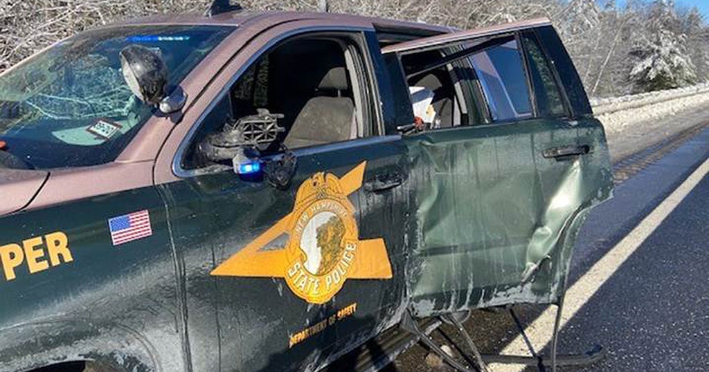 NH Police Say Man Crashed Into Cruiser While Looking At Cell Phone ...