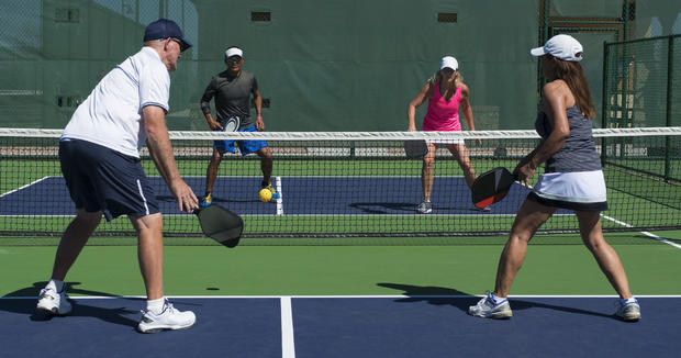 Pickleball - Mixed Doubles Play 