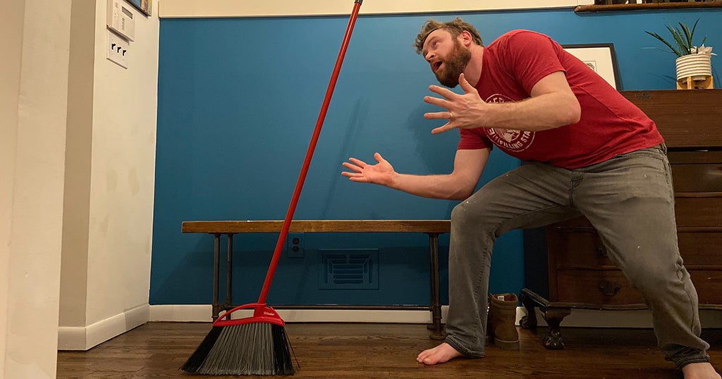 Broom Challenge Sweeping The Works Any Day Of The Year CBS