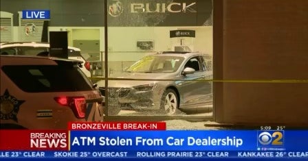 ATM Stolen From Bronzeville Car Dealership CBS Chicago