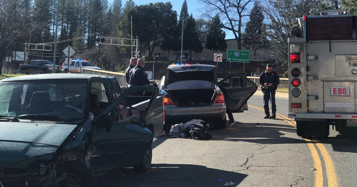 Placer County Chase Ends When Suspect Crashes Into Innocent Bystander Cbs Sacramento 6778