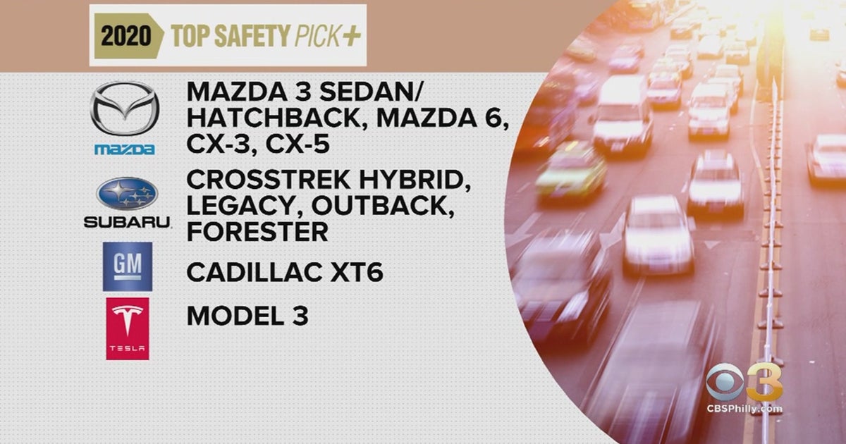 Insurance Institute For Highway Safety Releases List Of Safest Vehicles CBS Philadelphia