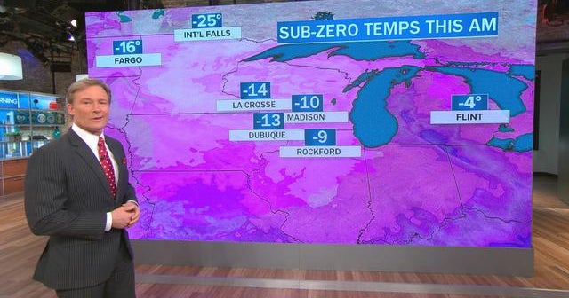 Subzero temperatures target most of U.S. CBS News