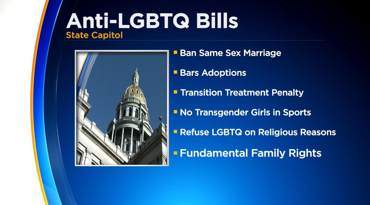 Slate Of Hate Opponents Fight 6 Anti Lgbtq Bills At State Capitol Cbs Colorado 7204