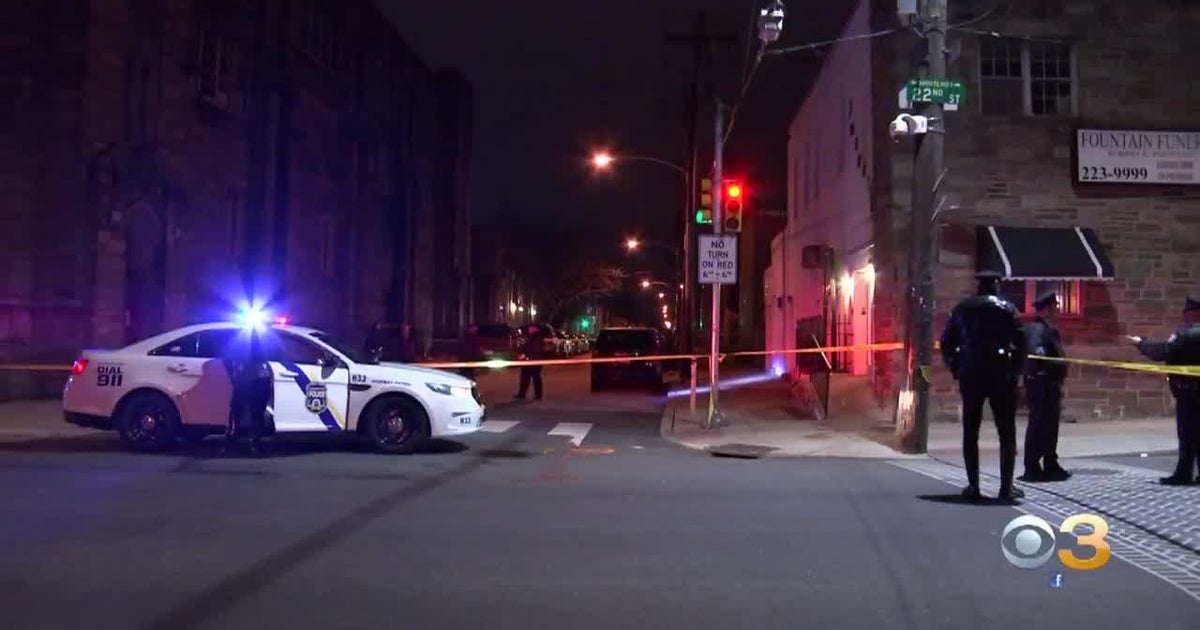 Police: Man Runs Home After Shot In North Philadelphia - CBS Philadelphia