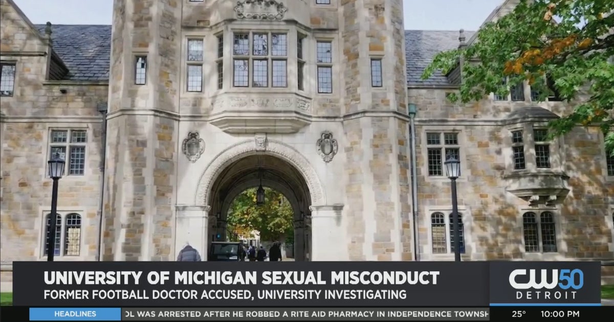 Former University Of Michigan Team Doctor Investigated For Sexual