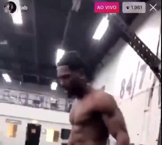 Antonio Brown Weightlifting Accident 2 