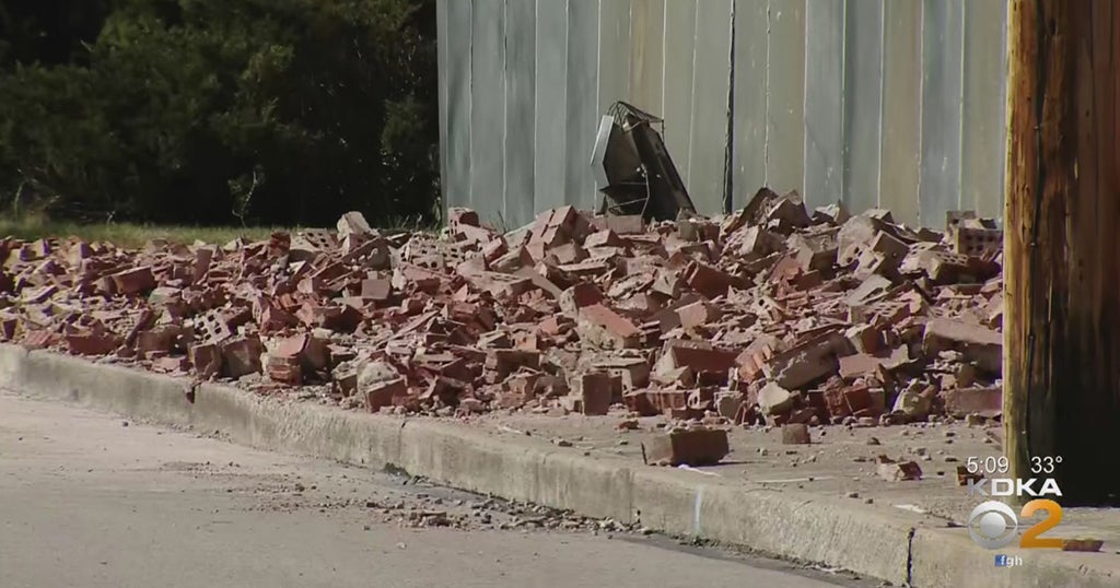 Brick Building Collapsing In Westmoreland County - CBS Pittsburgh