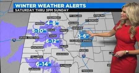 Denver Weather: More Snow Arrives Very Soon - CBS Colorado
