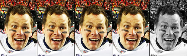 Four out of five Shocked Bradys 