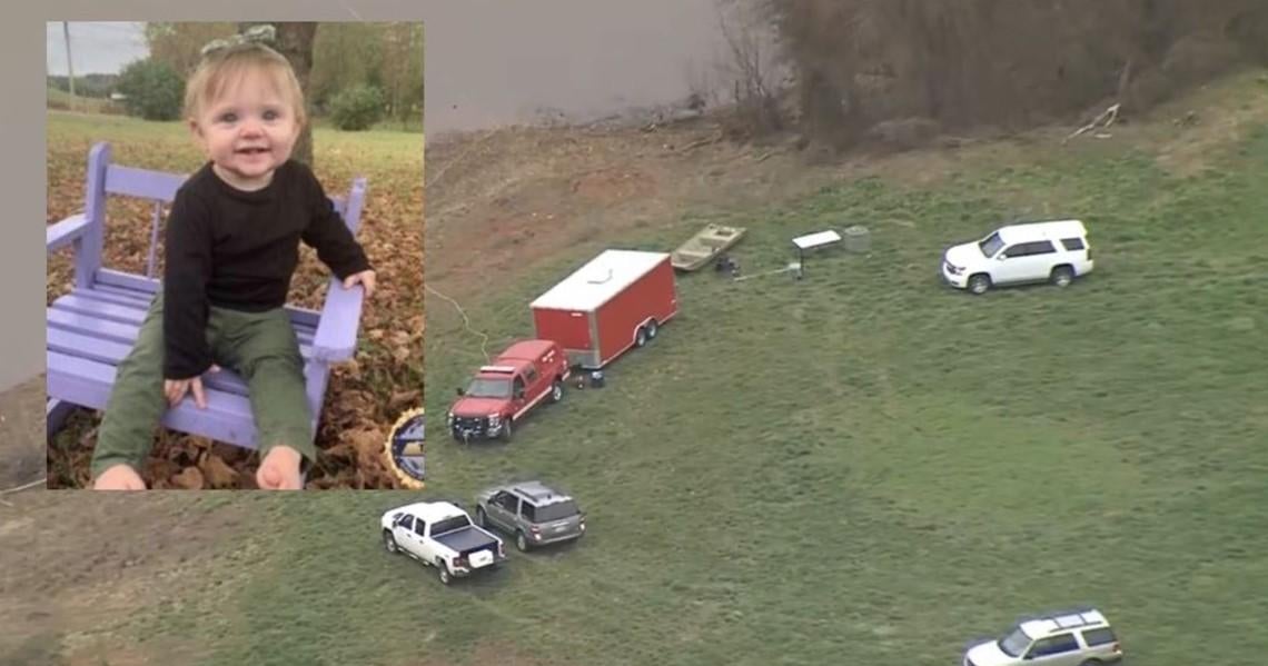 North Carolina police searching pond for missing toddler Evelyn Mae