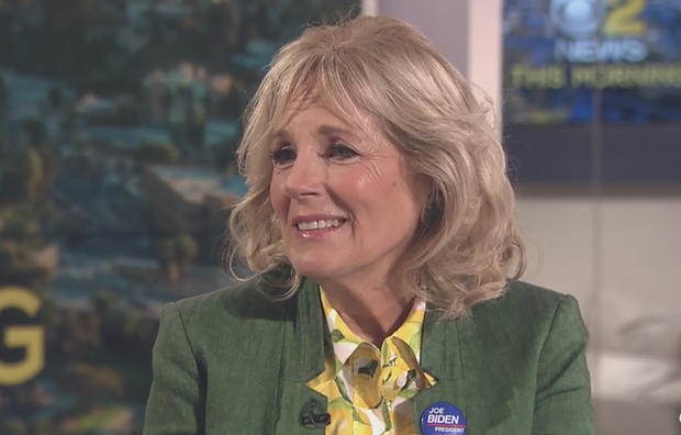 jill biden cbs2 