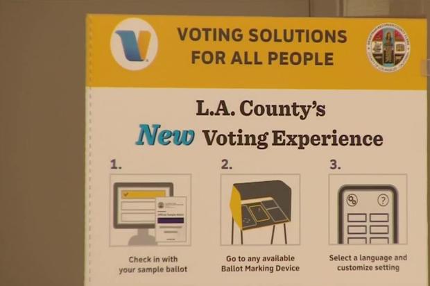 LA County voting center 