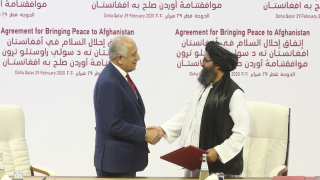 Qatar United States Afghanistan Peace Deal 