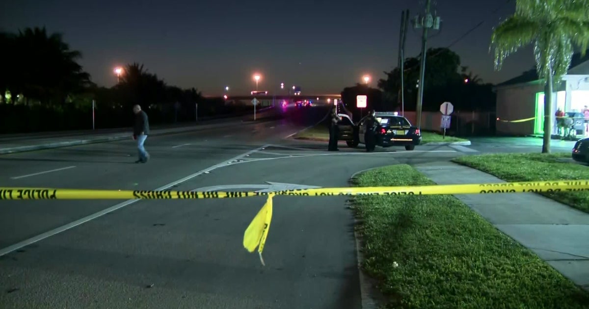 Miramar Police Still Searching For Road Rage Shooter - CBS Miami