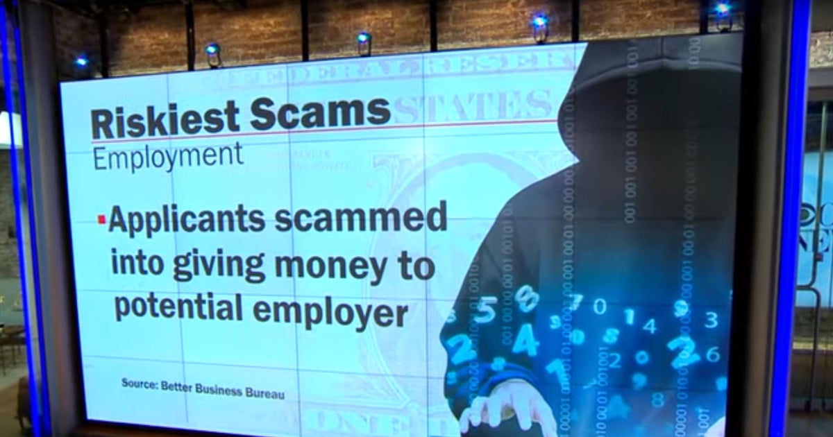 Better Business Bureau's top 10 list of riskiest scams - CBS News
