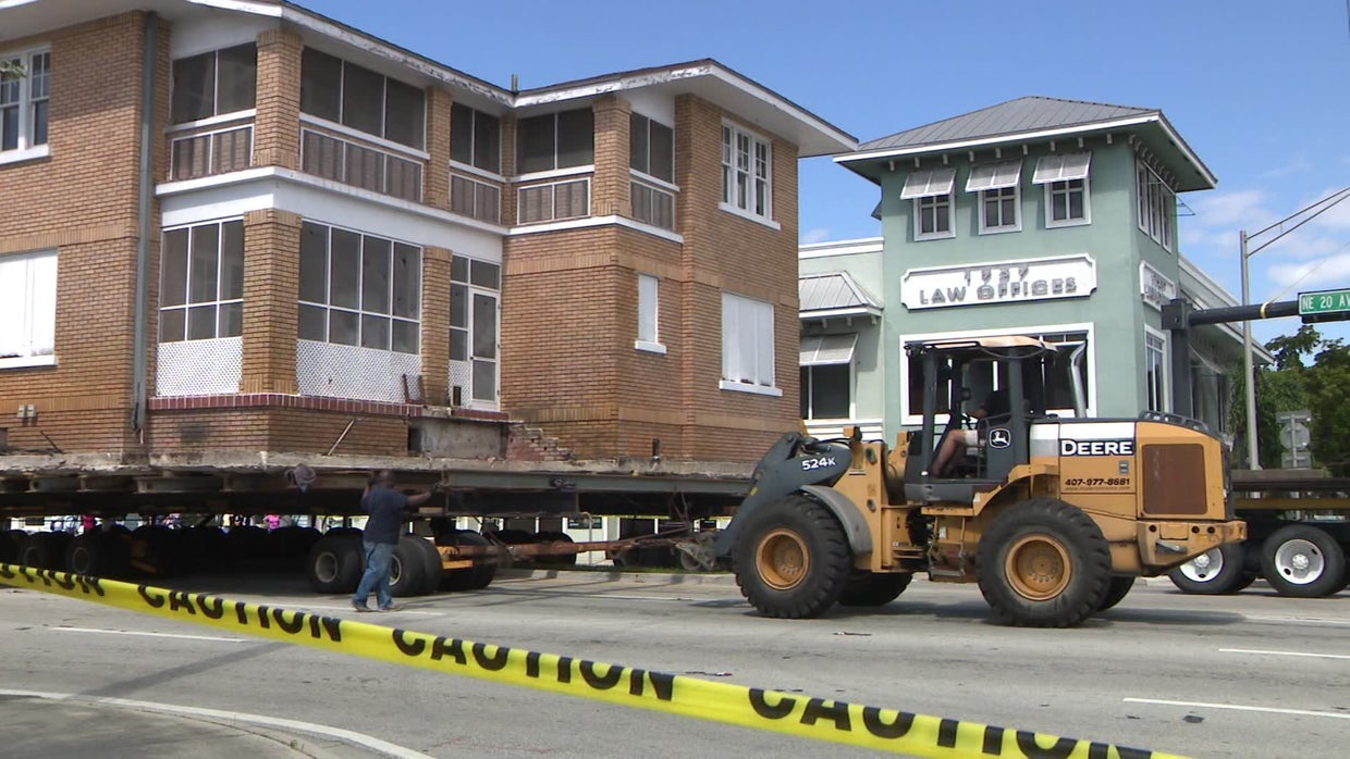 Historic McNab House In Pompano Beach Moved To New Location CBS Miami