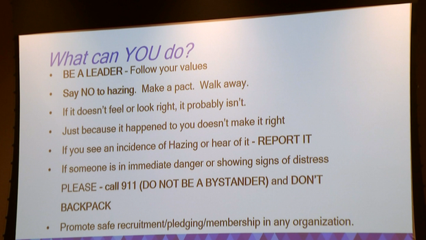 PIAZZA FRATERNITY HAZING