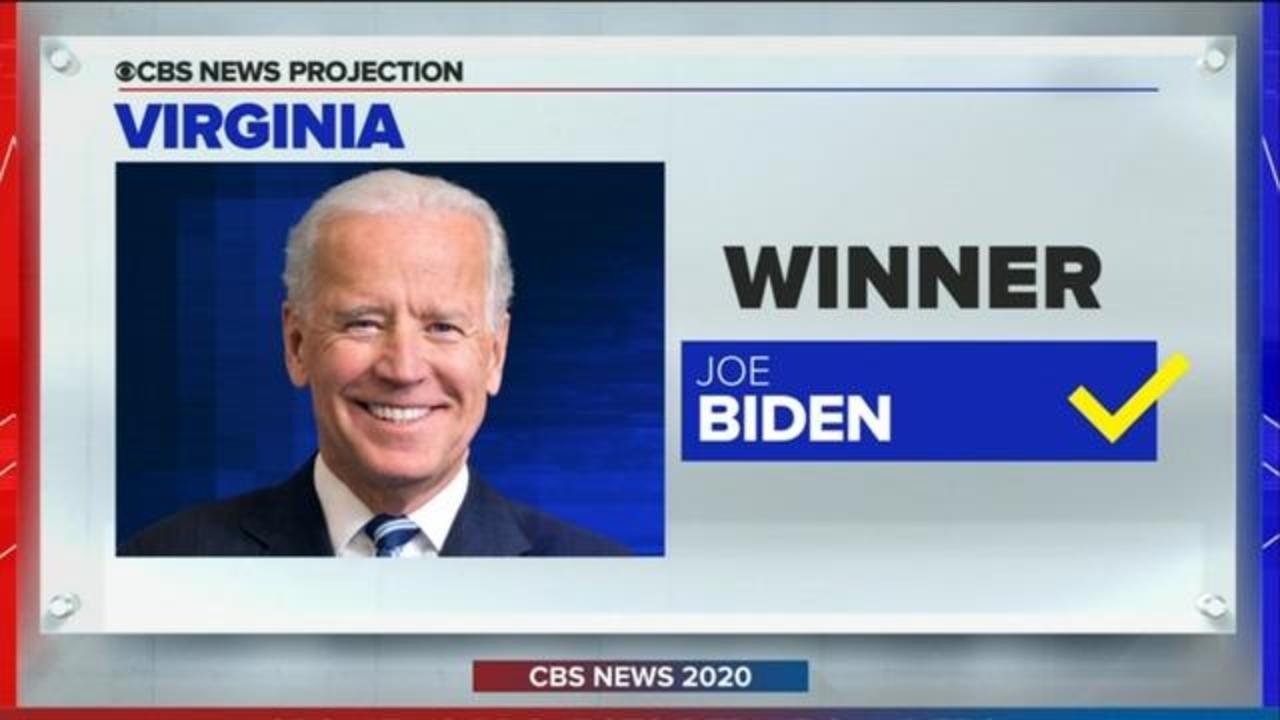 kedel beton Fængsling Biden wins Virginia, Sanders wins Vermont - CBS News