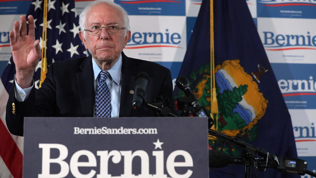 Presidential Candidate Bernie Sanders Holds Press Briefing In Vermont 