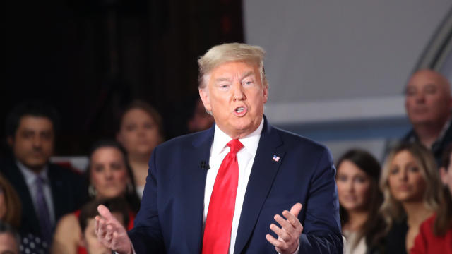 President Trump Participates In Fox News Channel Town Hall 