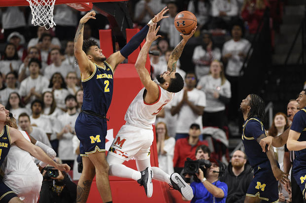 Michigan Maryland Basketball 