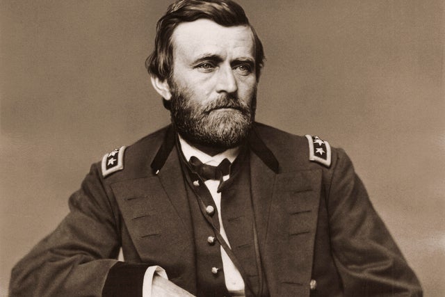 Portrait Of Ulysses Grant 