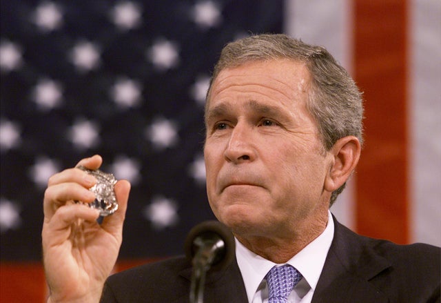 President Bush Speaks to a Joint Session of Congress 